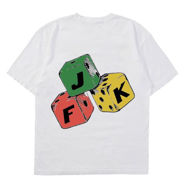 jfk dice t-shirt