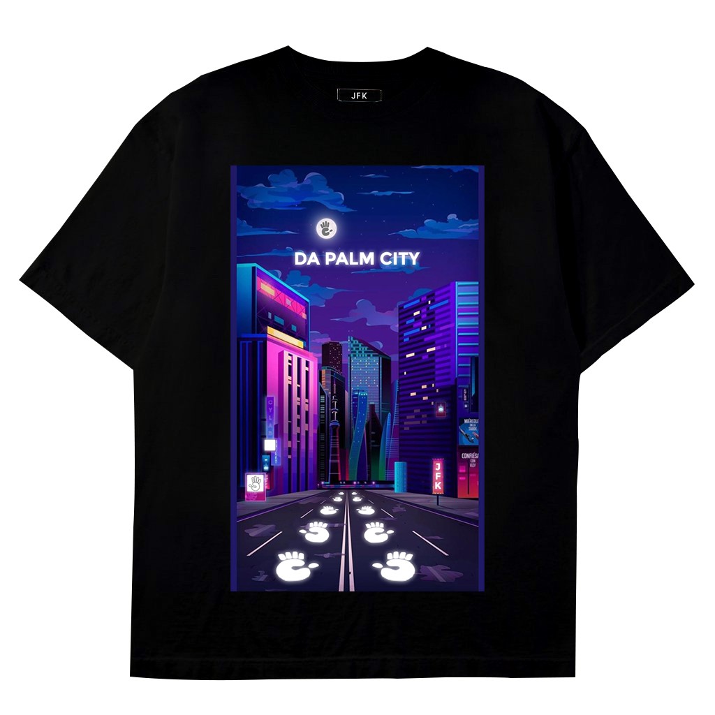 jfk palm city design tee